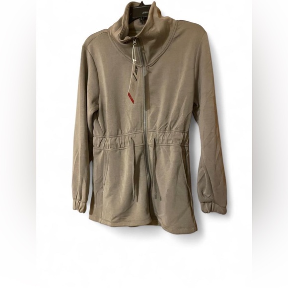 Jackets & Blazers - Elegant Gray Utility Jacket for Women